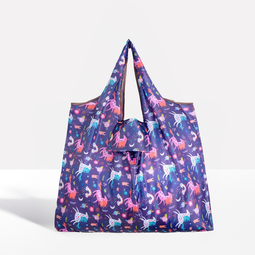 Foldable Lightweight Shopping Tote