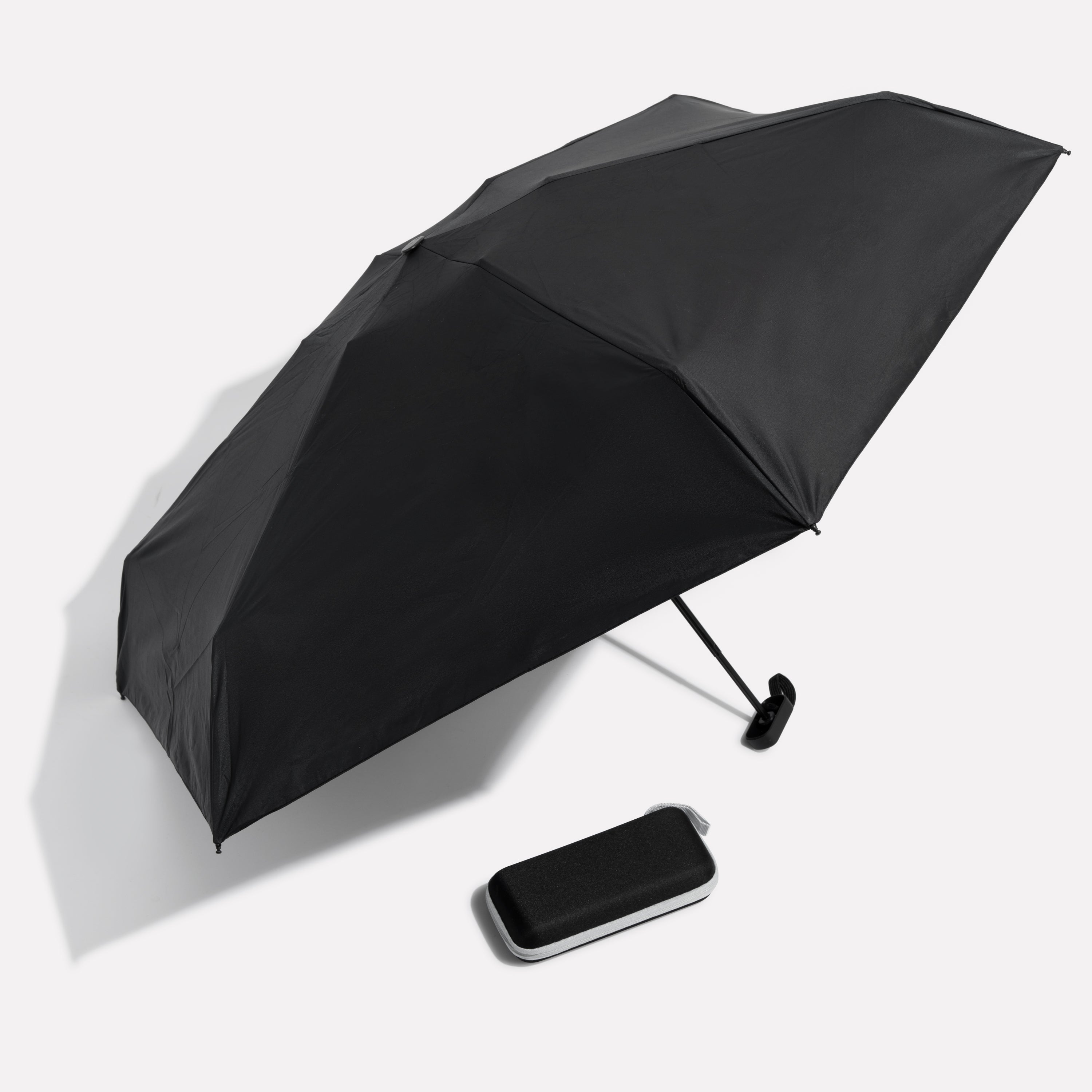 Compact Travel Umbrella & Case