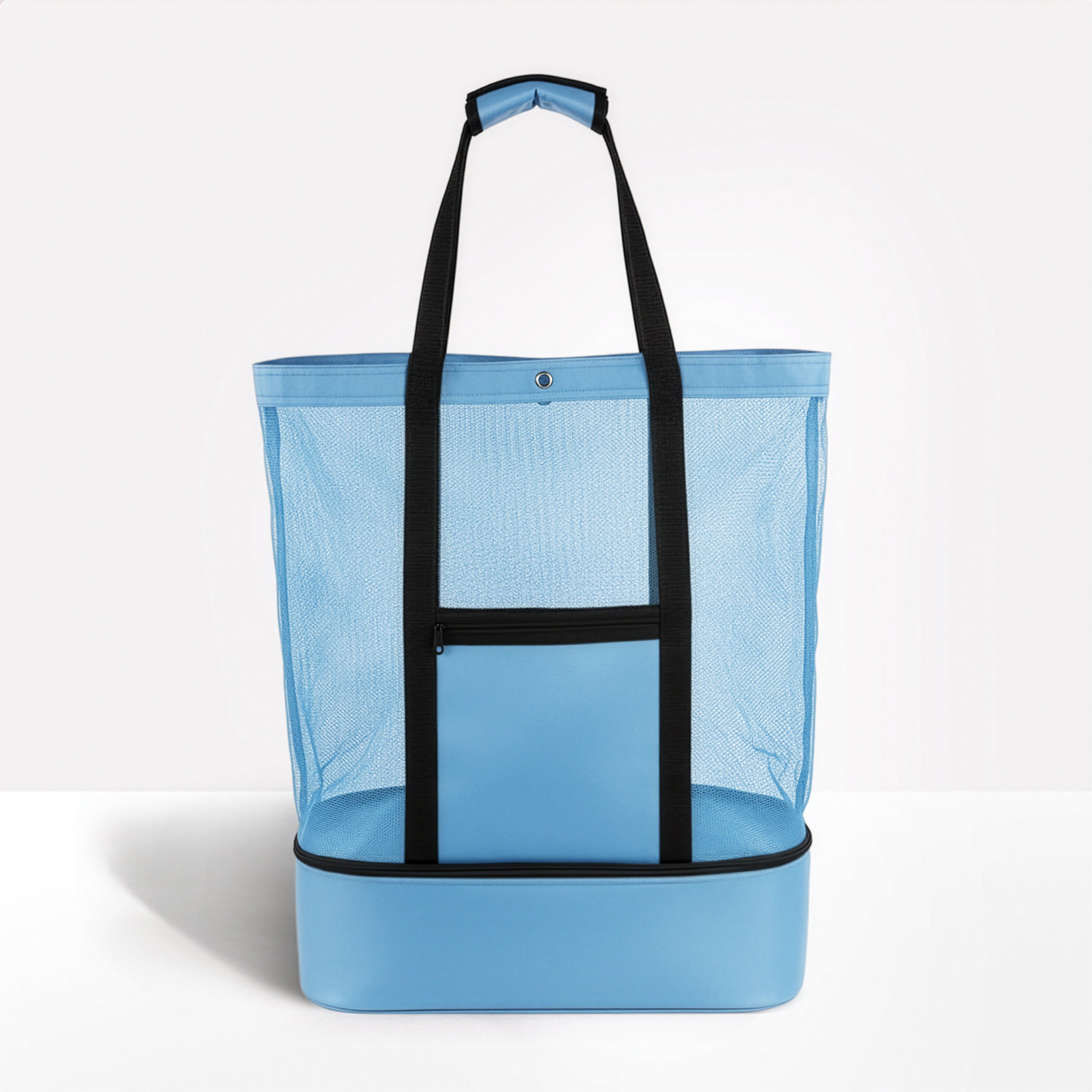 Coastal Mesh Beach Tote