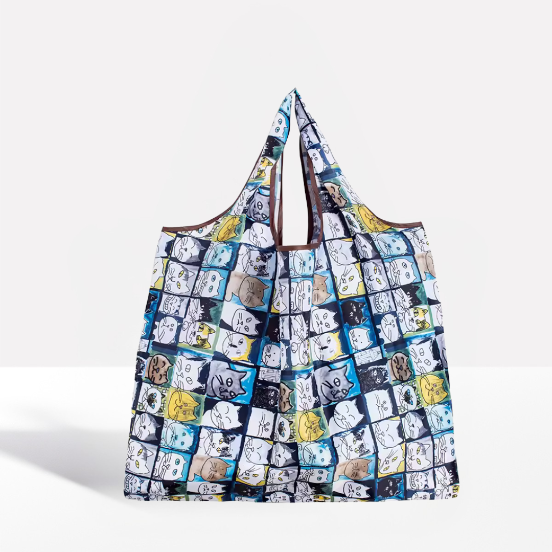 Foldable Lightweight Shopping Tote