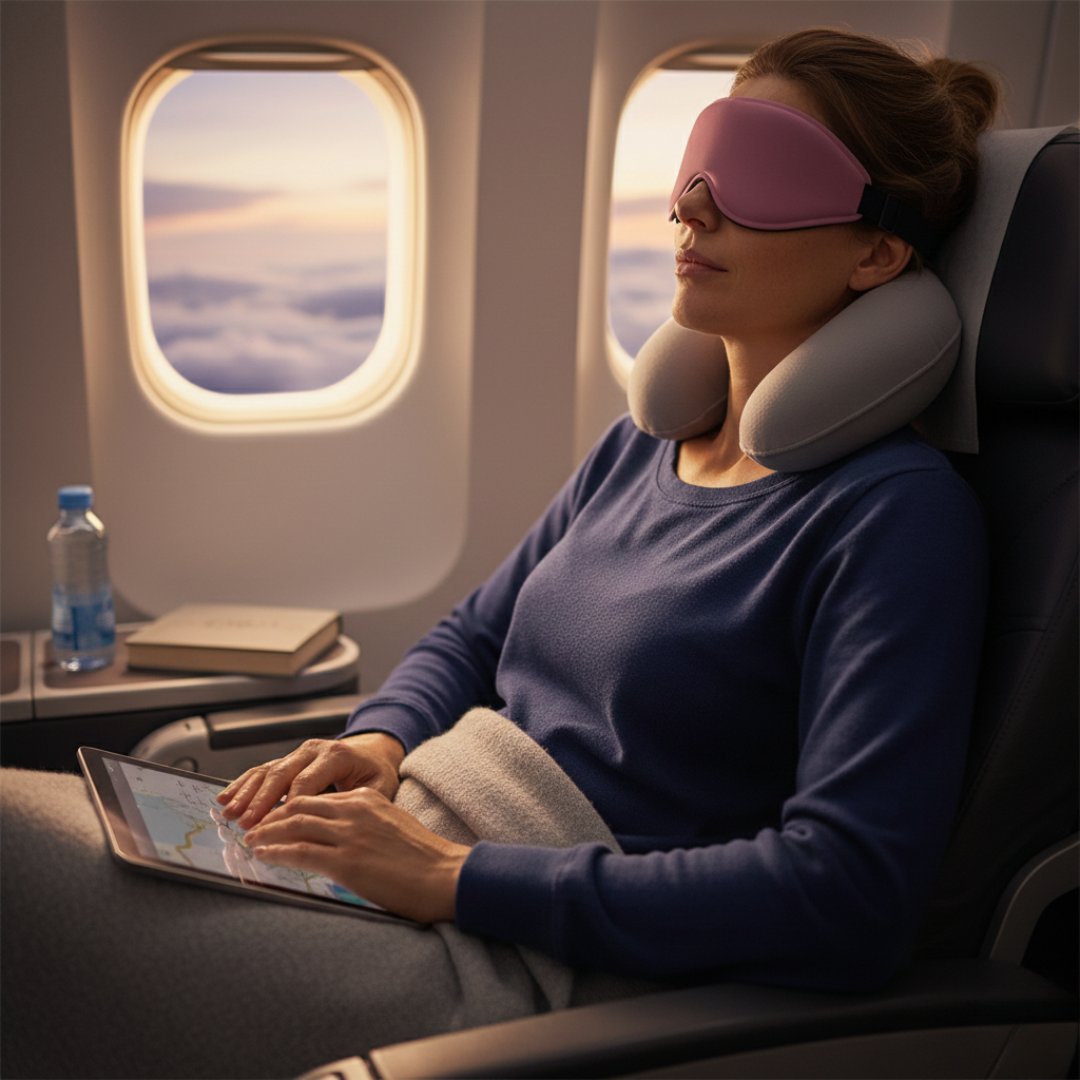 3D Contoured Sleep Mask