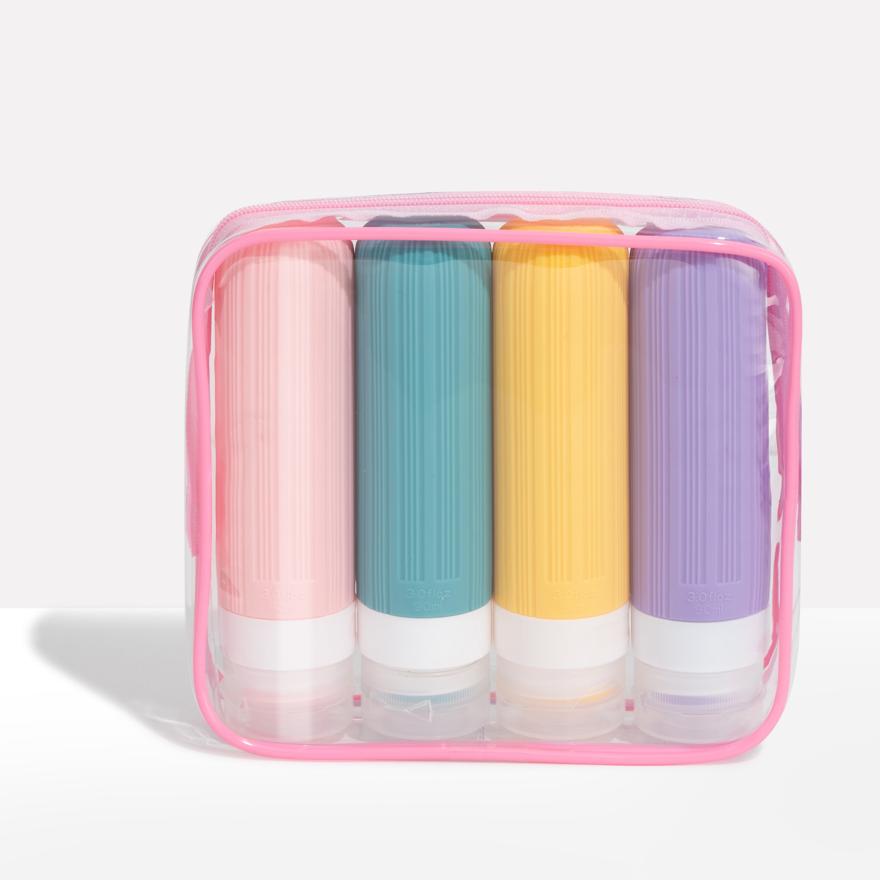 Travel Toiletries Bottles | 4 Pack