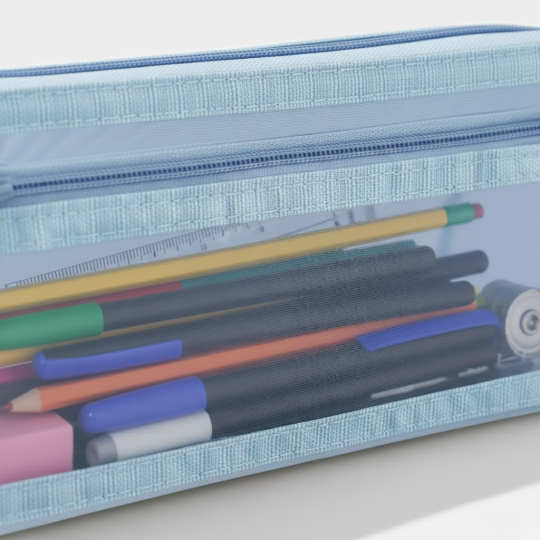 Frosted Transparent Pencil Case