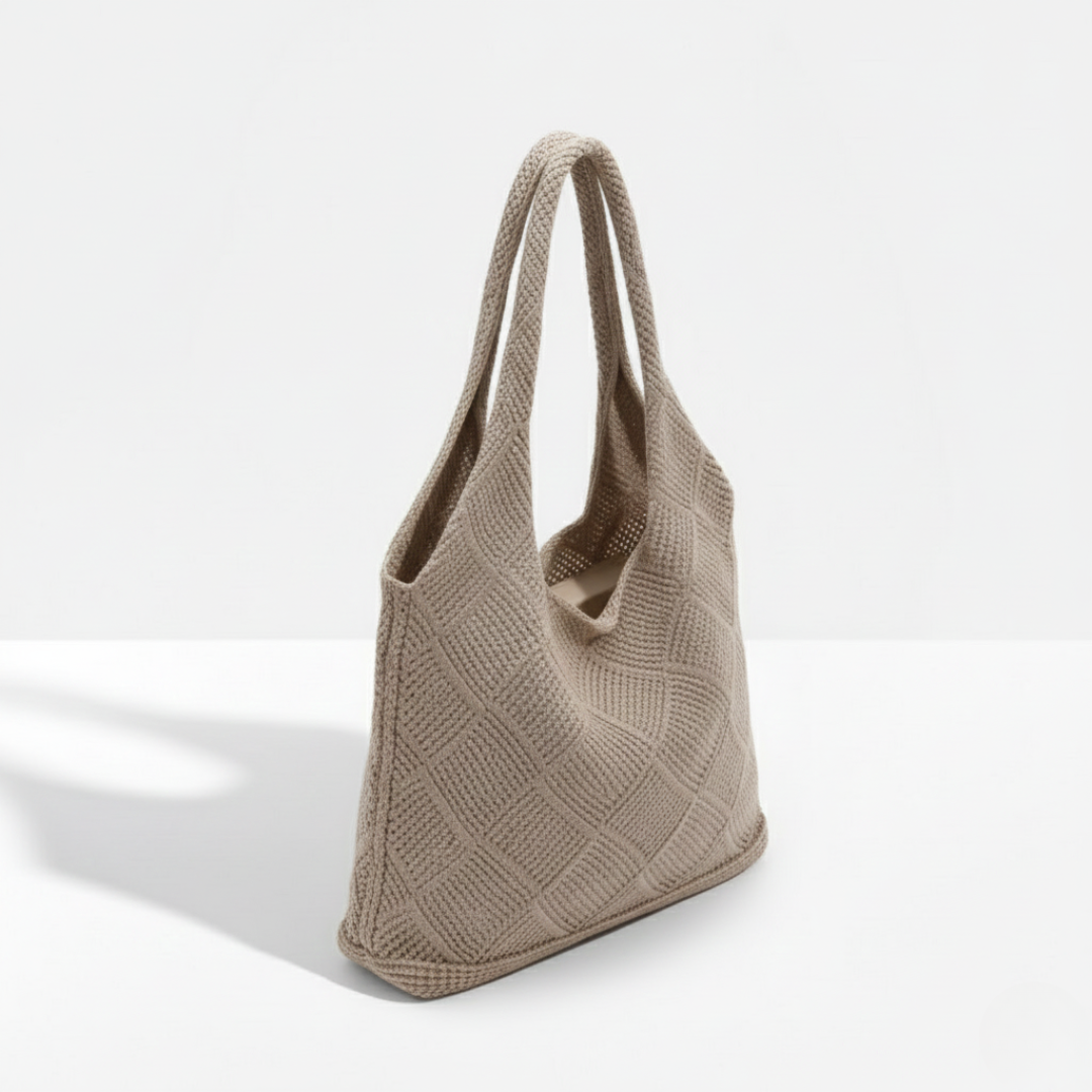 Lila Breathable Knitted Tote