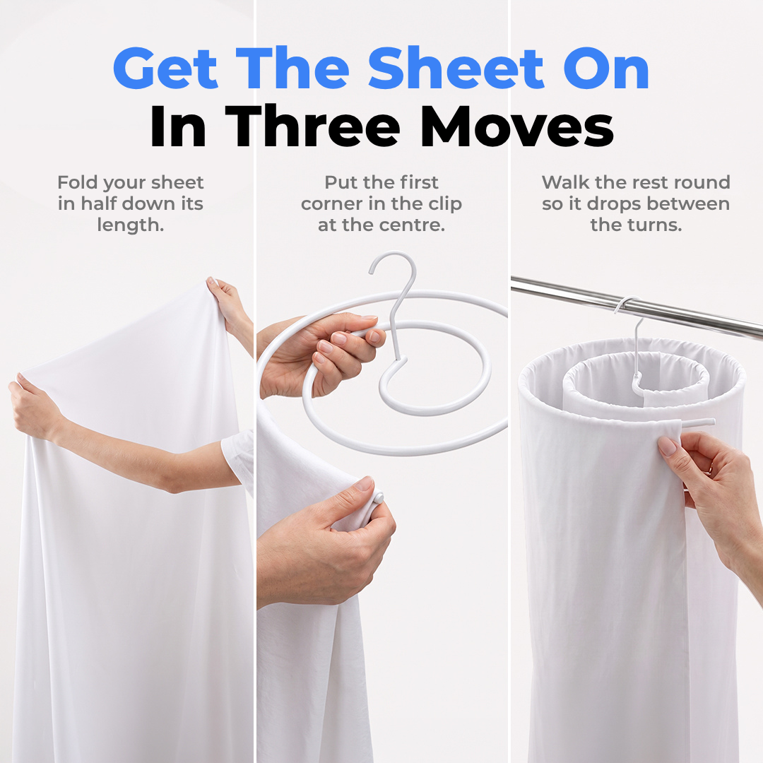 Spiral Sheet Hanger