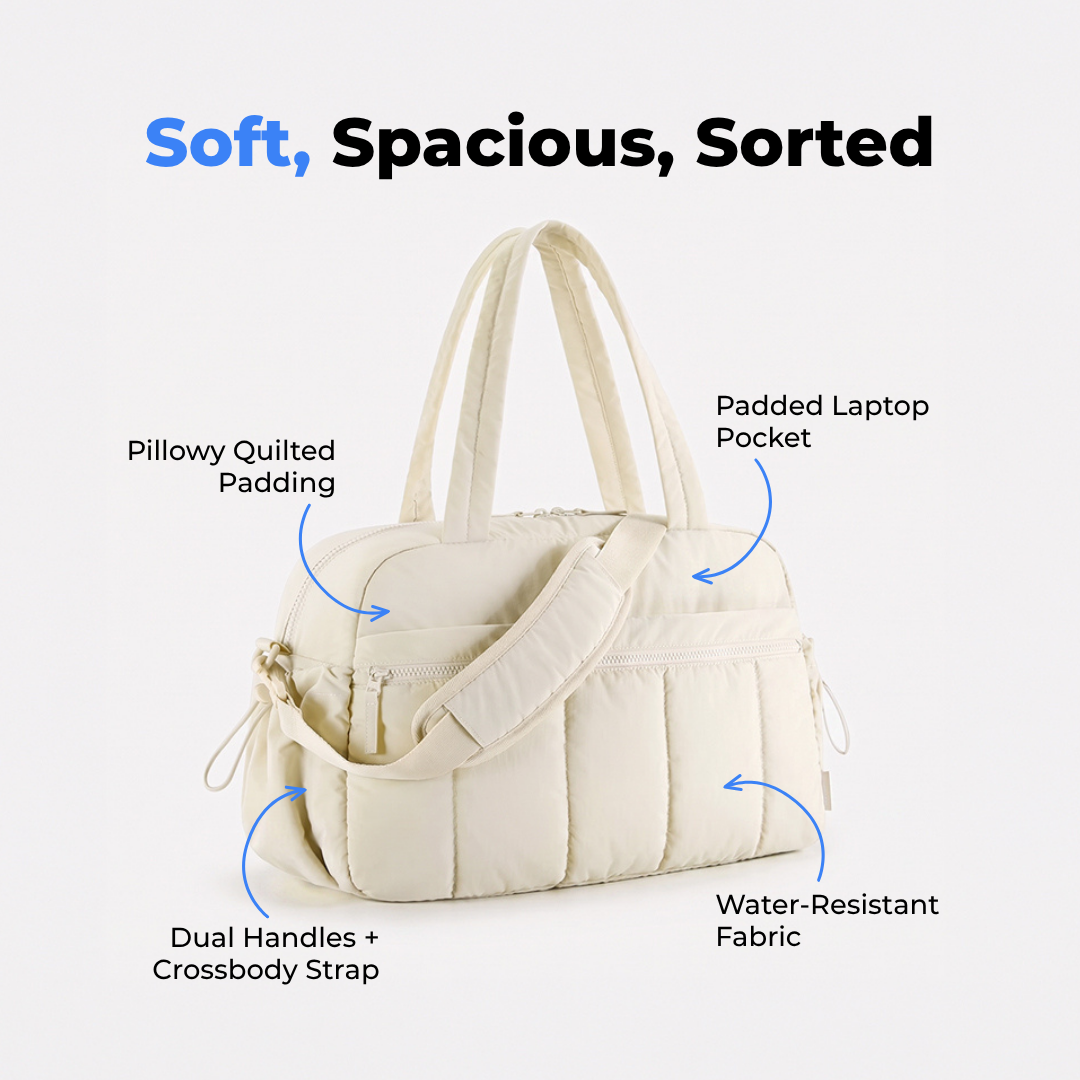 Georgia | Puffer Tote Bag