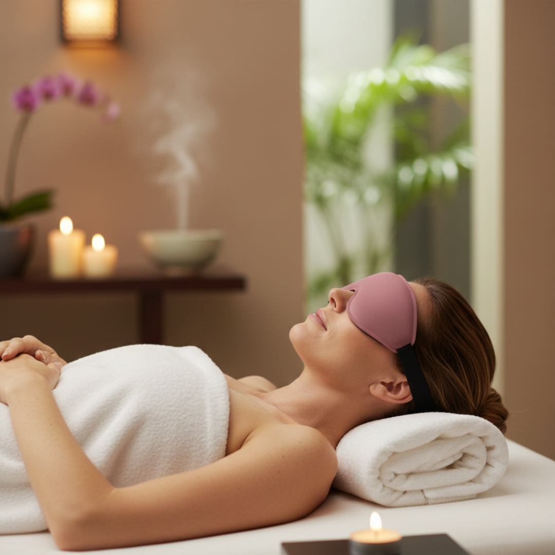 3D Contoured Sleep Mask