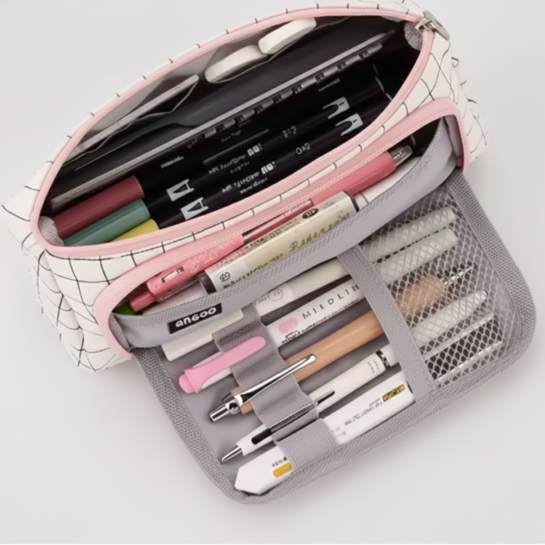 Kawaii Canvas Pencil Case