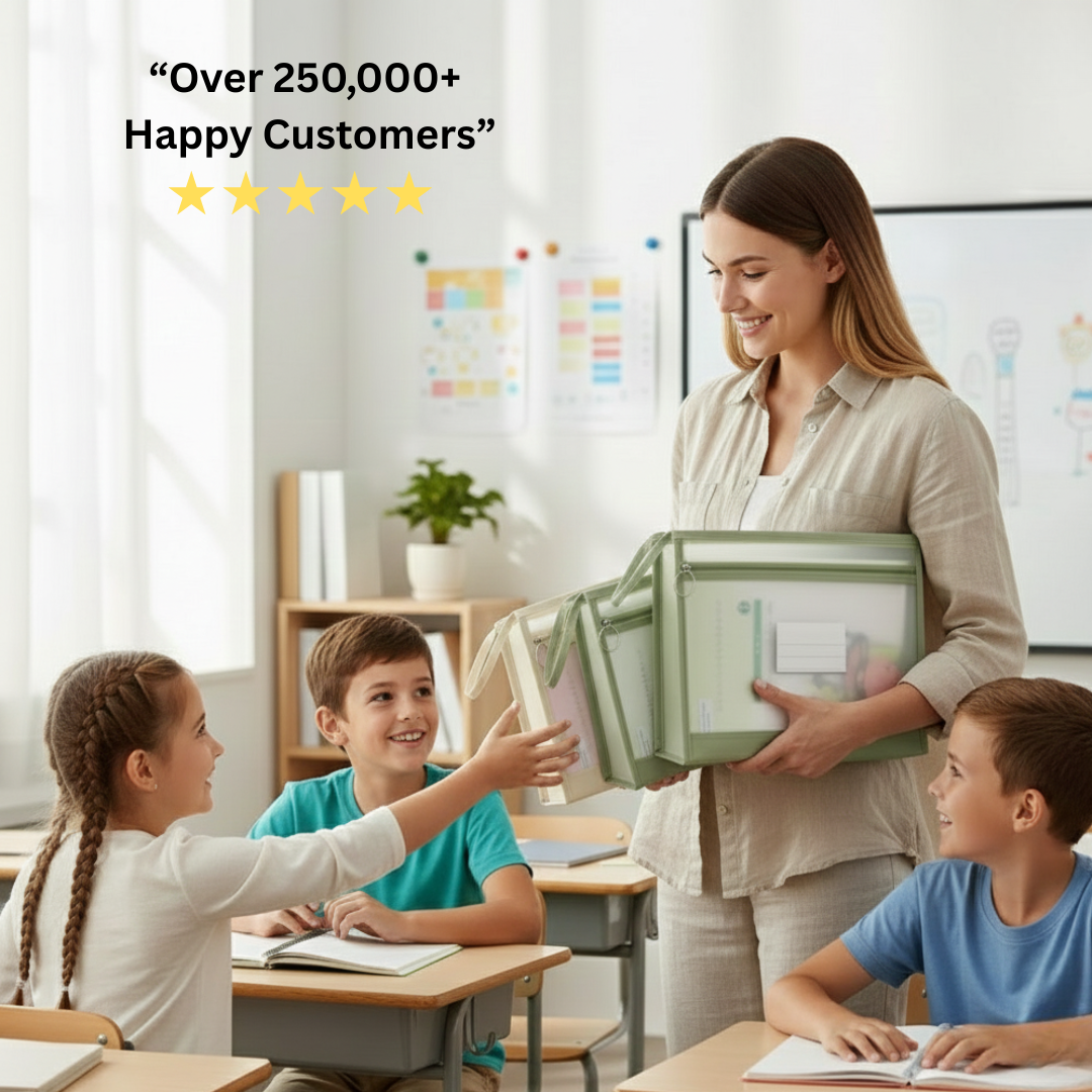 Clear A4 Document Organiser