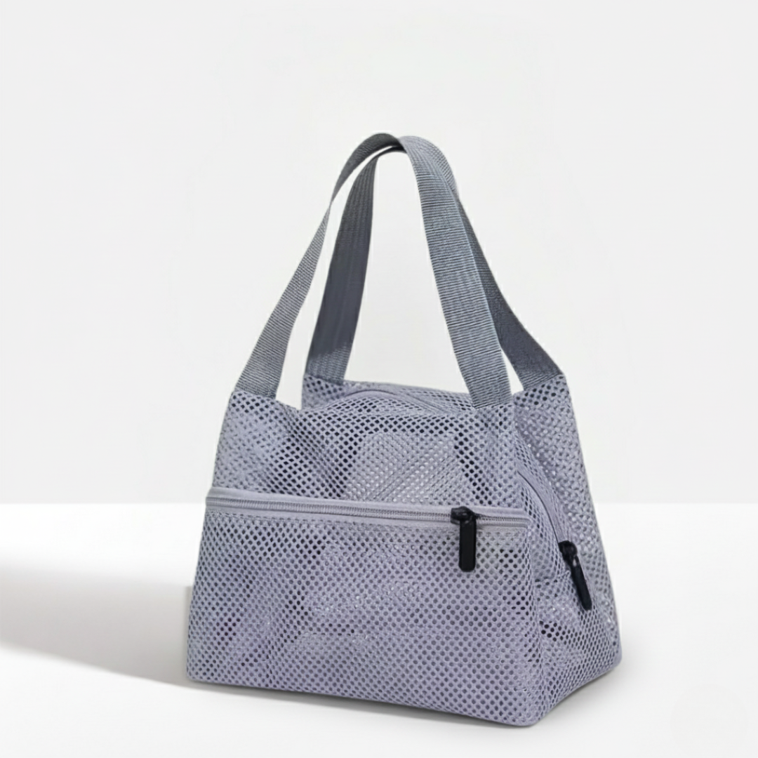 Lyra Zip Nylon Handbag