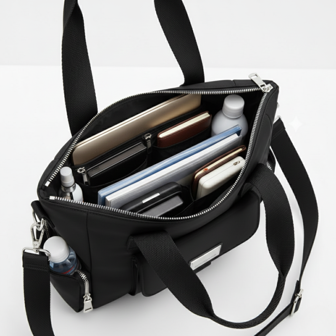 Multi-Pocket Commuter Bag