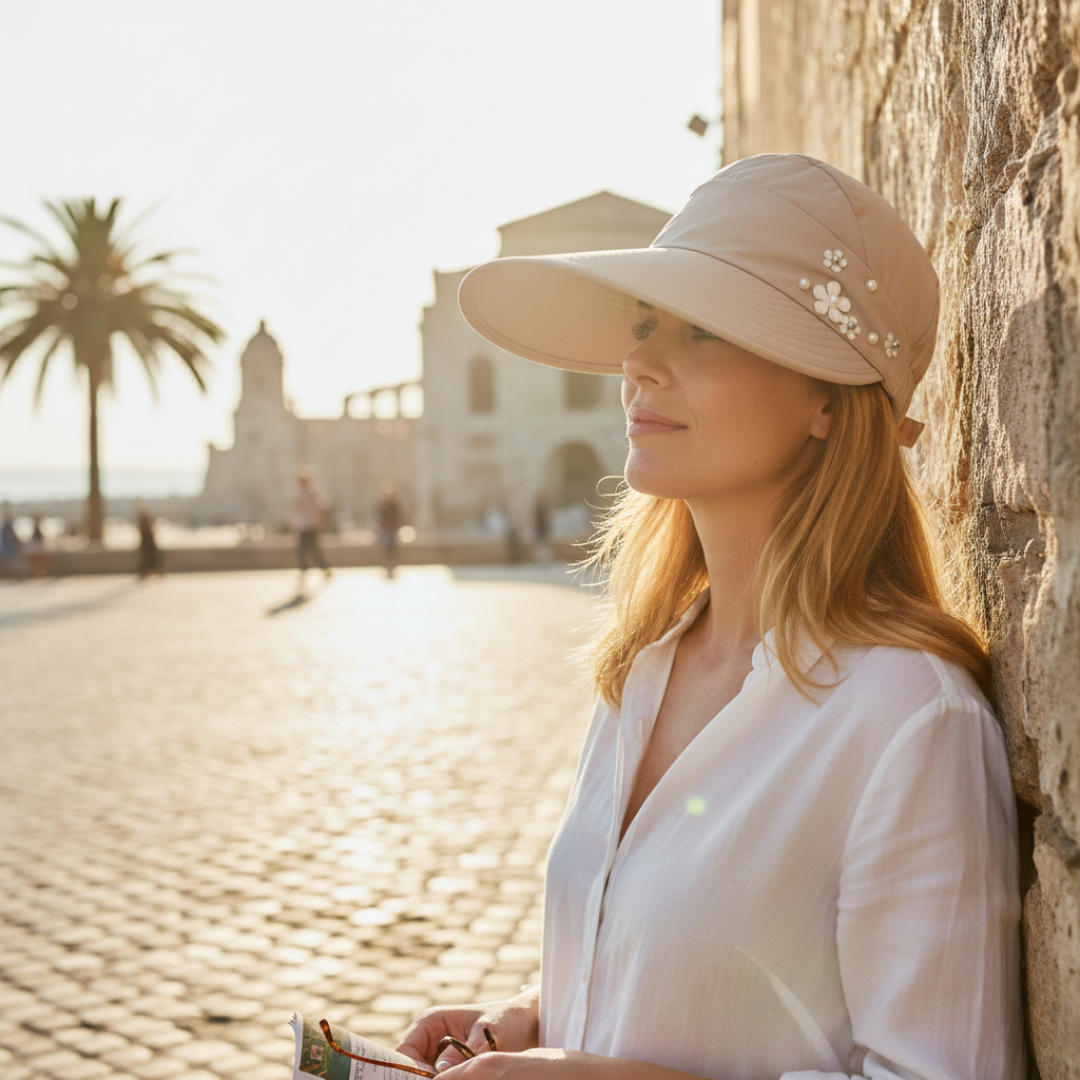 Packable Wide Brim Sunhat
