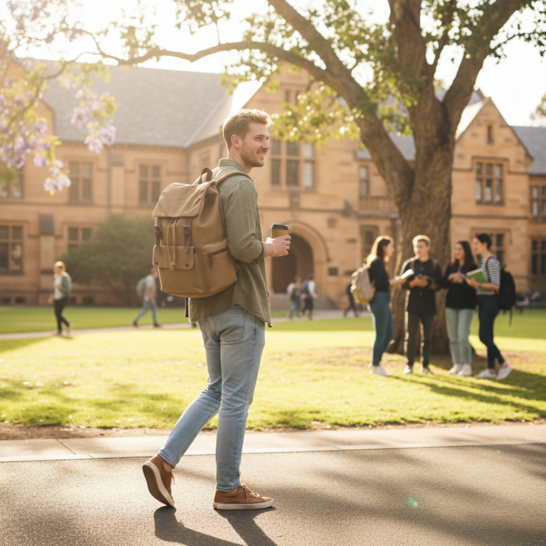Vintage Anti-Theft  Backpack